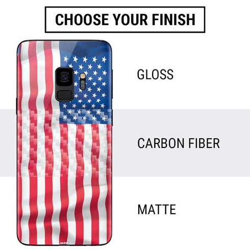 USA Flag American Flag Galaxy S9 Skin